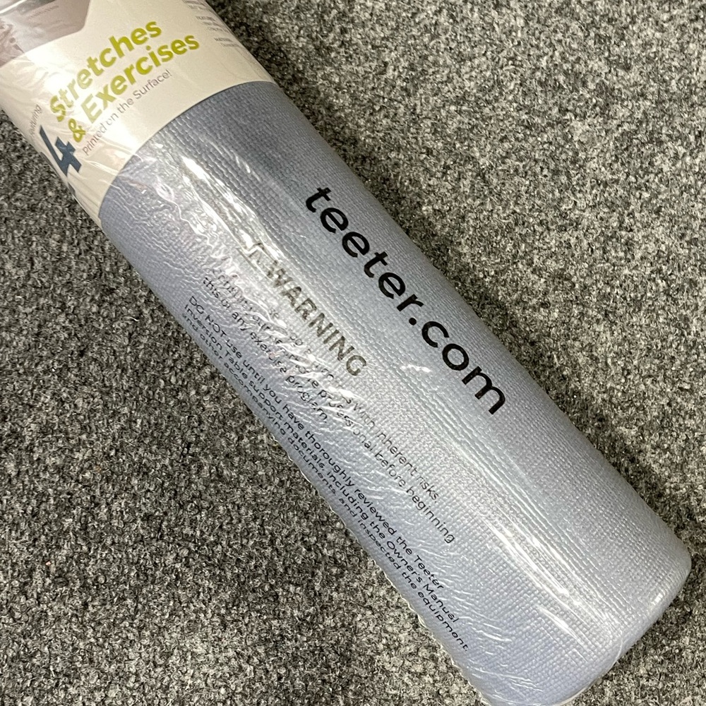 * NWT Teeter Better Back Inversion Program Floor Mat - Picture 7 of 11